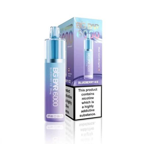 Feoba Big Bar 6000 Puffs Disposable Vape Device  - Blueberry Ice